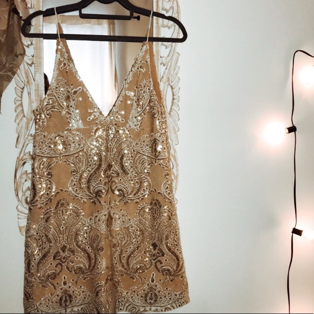 Free People Sparkly Dress